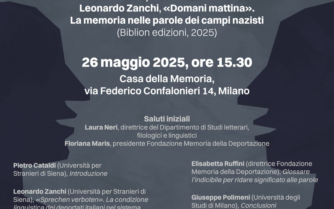 Parole per opprimere, parole per resistere