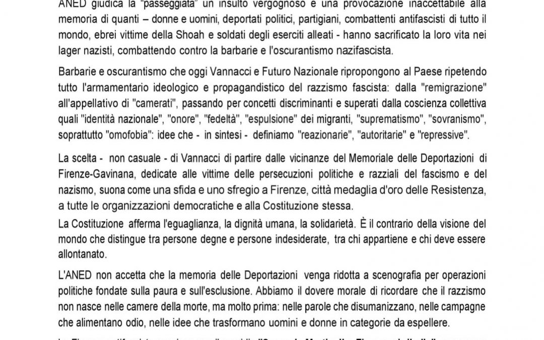 ADESIONE al presidio “Suona la Martinella, Firenze si ribella”